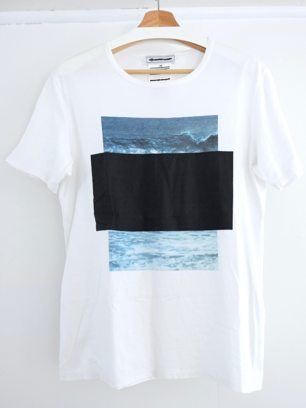 Anrealage Cotton Augmented Reality Ocean Shirt (SS17, Made in Japan)